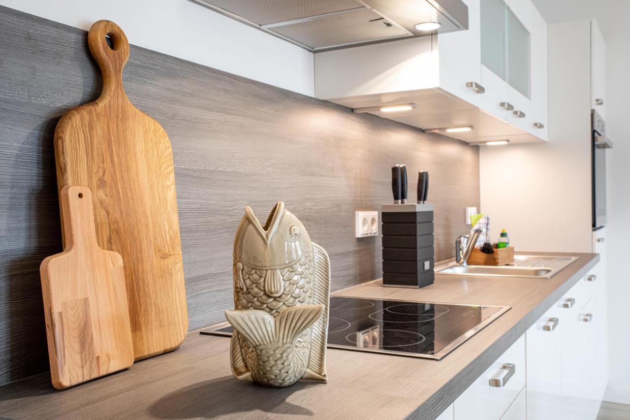 Alte Fischfabrik Lauterbach "Malina" Apartment Bagian luar foto